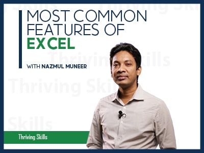 Most Common Features of Excel for Professionals