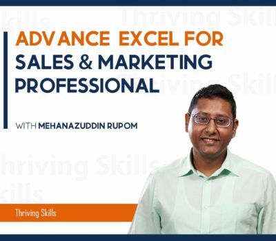 Advance Excel for Sales & Marketing Professional