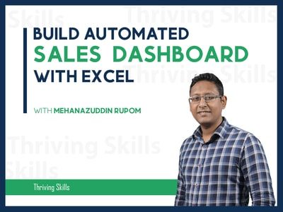 Build Automated Sales Dashboard with Excel