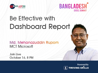 Be Effective with Dashboard Report