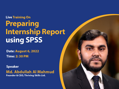 Preparing Internship Report using SPSS