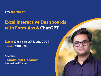Excel Interactive Dashboards with Formulas & ChatGPT