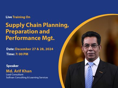 Supply Chain Planning Preparation & Performance Management